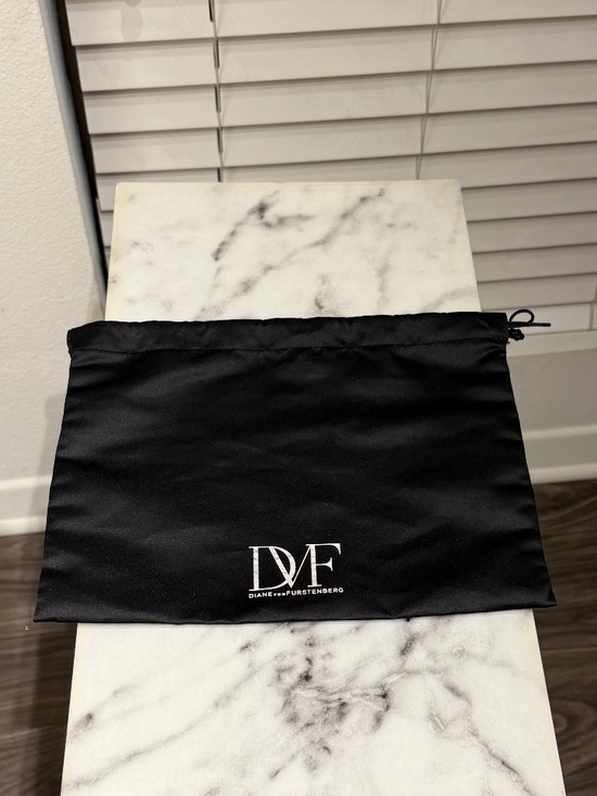 Diane Von Furstenberg Handbags - Diane Von Furstenberg DVF Authentic Black Dustbag 11.25"W x 8.25"H Black w Logo
